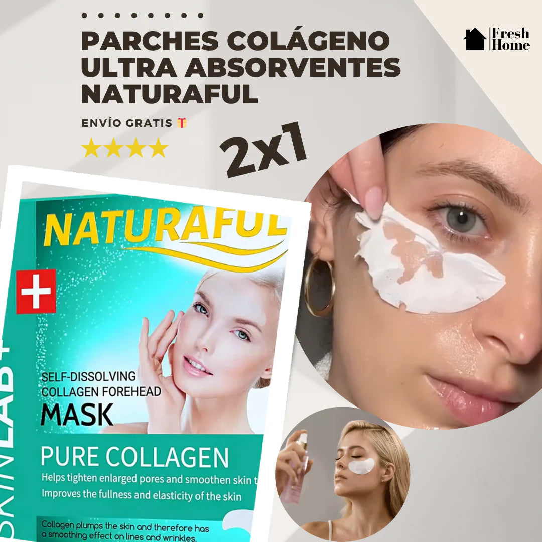 لصقات الكولاجين الماصة من Naturaful™FT